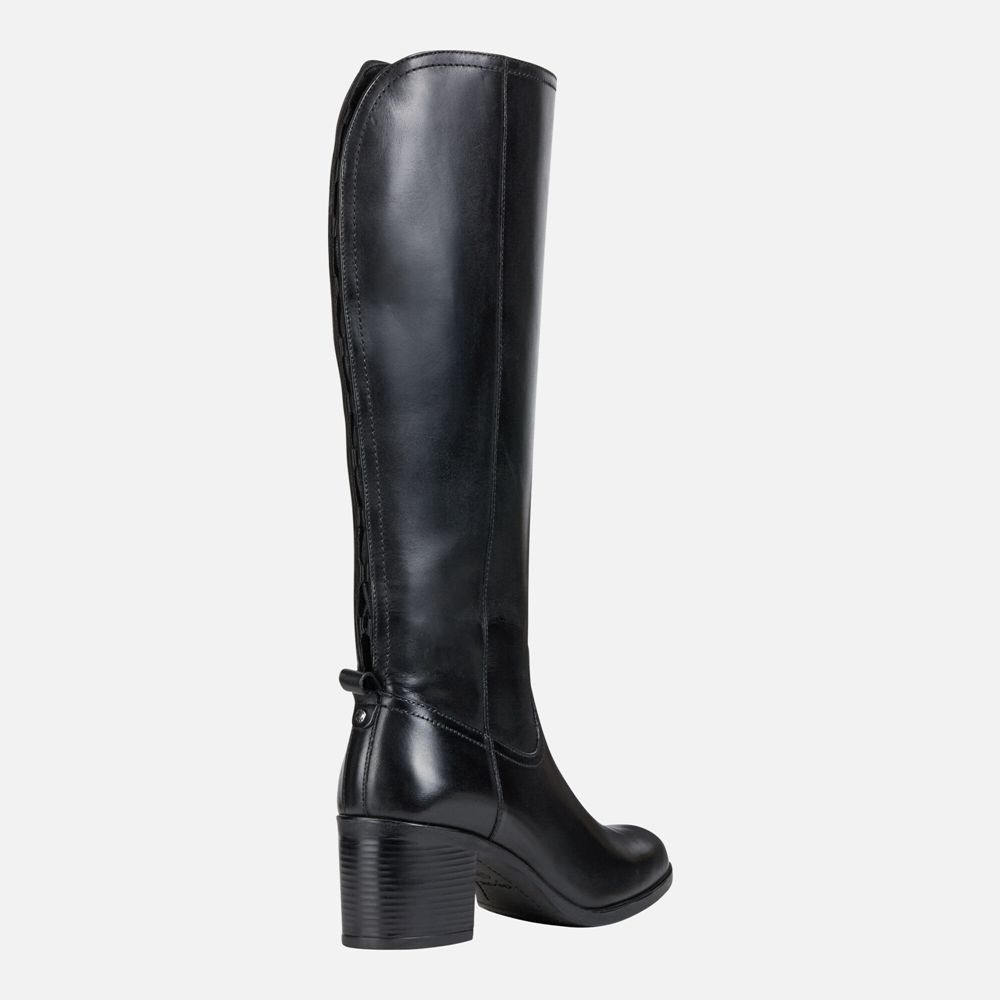 Bottes Geox New Asheel - Noir - Femme 239765-MPT